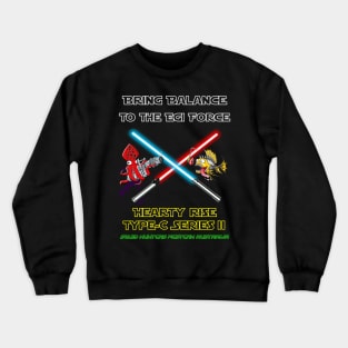 Squid Hunters WA Hearty Rise TypeC Egi Force Crewneck Sweatshirt